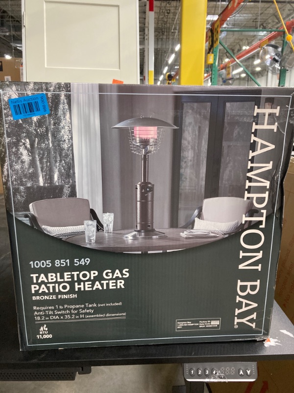 Photo 1 of 11000 BTU Powder Coat Tabletop Patio Heater
