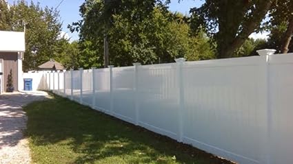 Photo 1 of Vinyl Fence Warehouse - 7/8''x6''x62.25'' Tongue & Groove Pickets (16), White, (2077-W-B16)