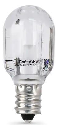 Photo 1 of 15-Watt Equivalent Bright White (3000K) T7 Intermediate E17 Base Appliance LED Light Bulb (1-Bulb)