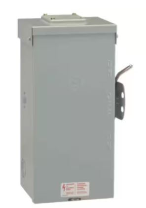 Photo 1 of 100 Amp 240-Volt Non-Fused Emergency Power Transfer Switch
