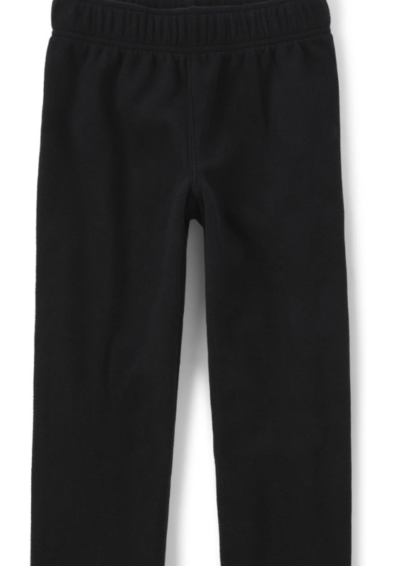 Photo 1 of Haoumoning boys active athletic sweatband soft fleece jogger pants. 3 black 1 blue. Size 24x32