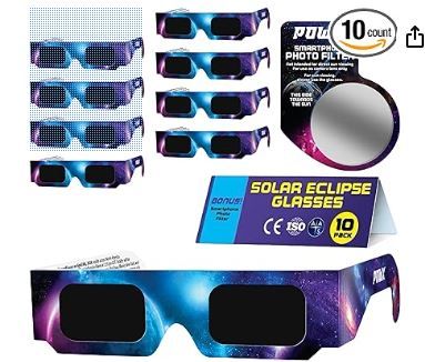 Photo 1 of 25 pack POWX solar eclips glasses.