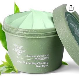 Photo 1 of 
Green Tea Mud Mask - Green Tea Deep Cleanse Mask for Pore Cleansing & Moisturizing & Hydrating & Refreshing, Antioxidant Green Tea Face Mask Improves Overall Complexion, Clay Mask for All Skin Types
