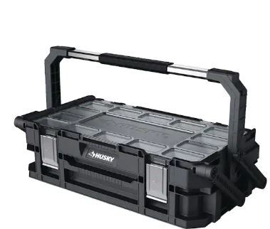 Photo 1 of 22 in. W 22-Compartment Connect Cantilever Small Parts Organizer
