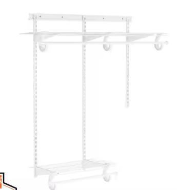 Photo 1 of 2 ft. - 4 ft. Regular Duty Closet Organizer Kit
