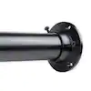 Photo 2 of Rod Desyne
28 in. to 48 in. Adjustable Black Closet with 1.5 in. Rod and Socket Set