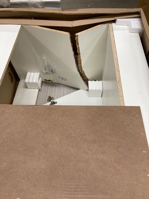 Photo 5 of Glacier Bay
Glensford 60 in. W x 21 in. D x 34 in. H Bath Vanity Cabinet without Top in White