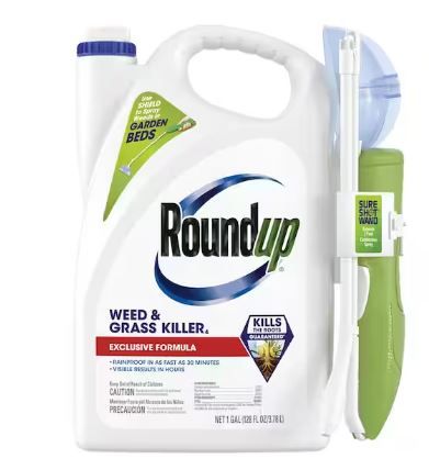 Photo 1 of 1 Gal.  And Grass Killer? with Sure Shot Wand, Use In and Around Flower Beds, Trees, and Driveways