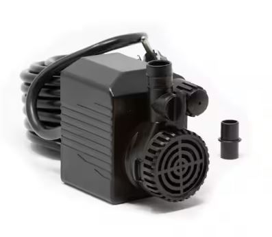 Photo 1 of 290 GPH Low Water Auto Shut-Off Submersible Fountain Pump
