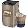Photo 1 of 1.38 cu.ft. Full-Automatic Top Load Washer in Gold with Drain Pump, 17.7 lbs. 10 Wash Program and 8 Water Levels