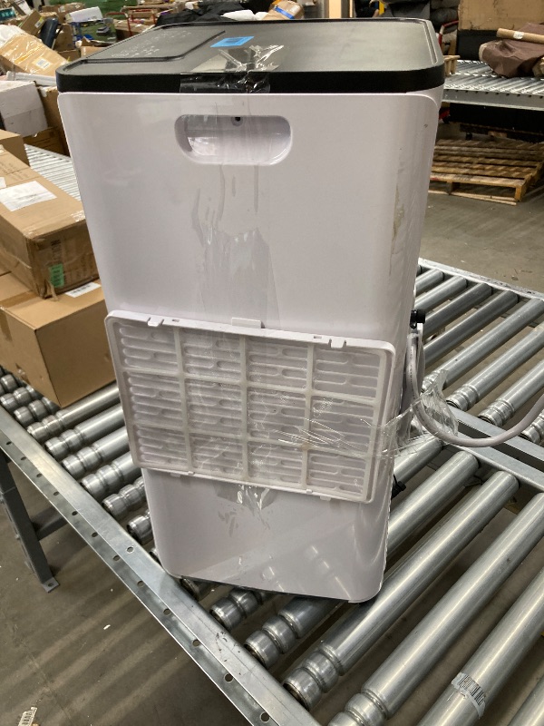 Photo 1 of ***PARTS ONLY***
Portable Air Conditioners - 2025 Upgraded 10000 BTU Portable AC for Room up to 450 Sq. Ft, 3 in 1 AC Unit with 24H Timer, Smart Sleep Mode, Remote Control, Air Cooler for Bedroom Kitchen Small-Rooms   ***(USED, MISSING REMOTE, SOME SCUFFS