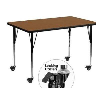 Photo 1 of **MISSING LEGS/ONLY TABLETOP**REVERSIBLE TABLETOP OAK/GREY 60X30