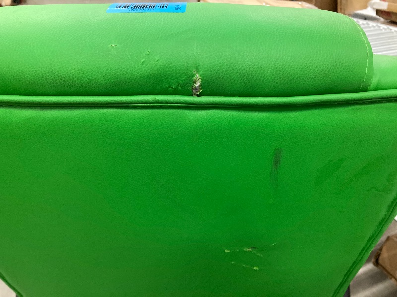 Photo 1 of **NEEDS SOME TIGHTENING**JONPONY Big and Tall Office Chair 400LBS Wide Seat Ergonomic Computer Desk Chair High Back Executive Leather Chair Adjustable Task Chair Lumbar Back Support 8 Hours Heavy Duty Design,9189,Green