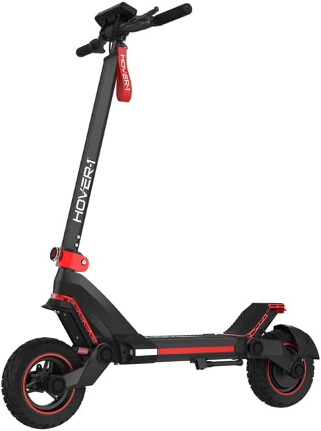 Photo 1 of ***PARTS ONLY***Hover-1 Night Owl Electric Folding Scooter, 31 MPH Top Speed, 37 Mile Range, 1200 Watts Max Power, 10.5” Offroad Tires, Dual Disc Brakes, Front & Rear Suspension Motorized Scooter for Adults & Teens