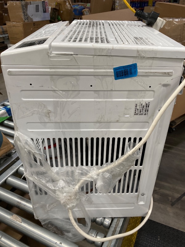 Photo 1 of **NO BOX**Whirlpool WHAW151CW 15,000 BTU Air Conditioner with Dehumidifier, 115V, Window AC 700 Sq. Ft, Living Room, Bedroom, or Kitchen, with Remote Control, Auto-Restart, and 24H-Timer, Bright White