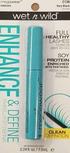 Photo 1 of 2 Pack - Wet N Wild MegaWear C136 VERY BLACK Mascara - 2pk bundle