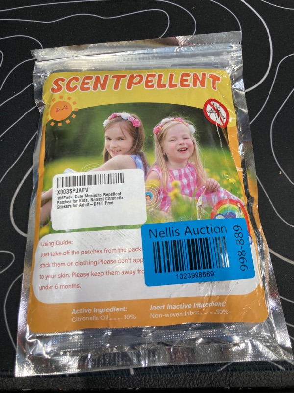 Photo 1 of 168Pack Cute Mosquito Repellent Patches for Kids, Natural Citronella Stickers for Adult-DEET Free