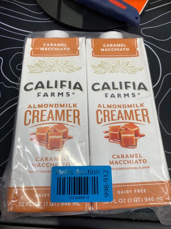 Photo 2 of **2 Pack** Caramel Macchiato Califia Farms Almondmilk Creamer