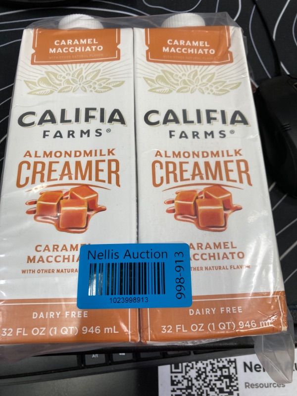 Photo 2 of **2 Pack** Caramel Macchiato Califia Farms Almondmilk Creamer