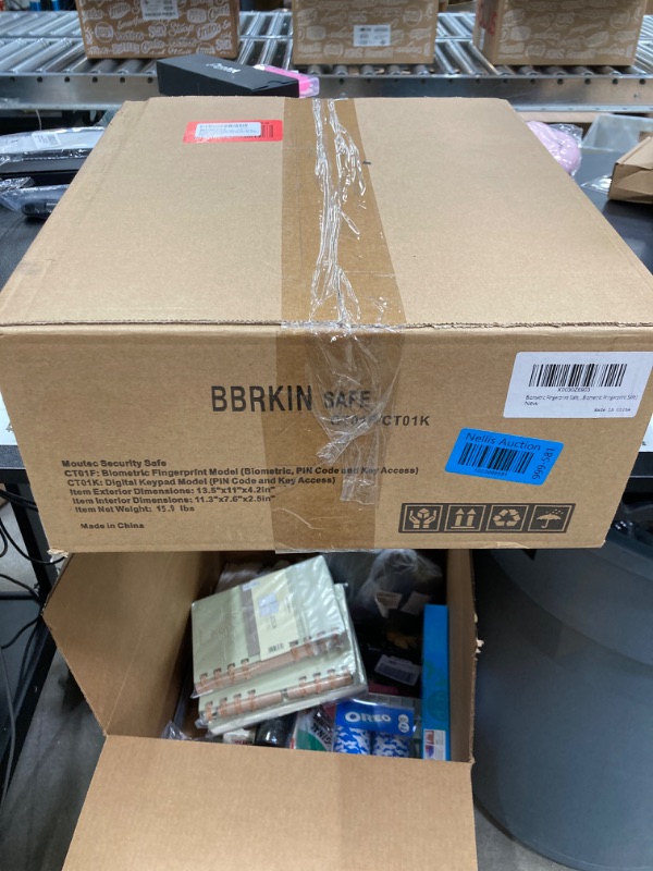 Photo 1 of Biometric Fingerprint Safe, Slide-Away Handgun Safe for Two Pistols Storage Safe Drawer Safe for Home and Vehicle (Biometric Fringerprint Safe)