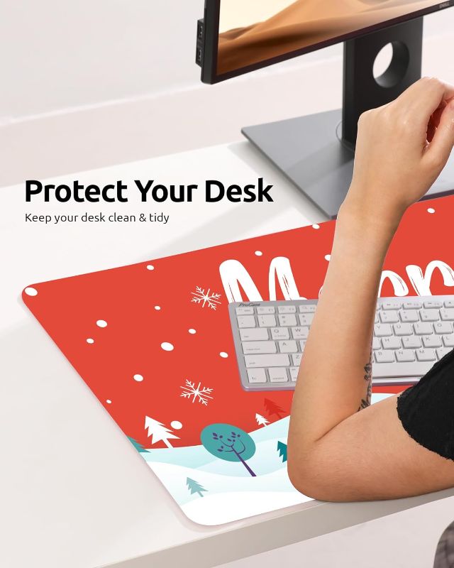 Photo 1 of YSAGi Desk Mat, Mouse Pad,Waterproof Desk Pad,Large CHRISTMAS 