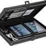 Photo 1 of Vaultz Locking Storage Clipboard, 2.15 x 12.75 x 9.75 Inches, Tactical Black (VZ03492)