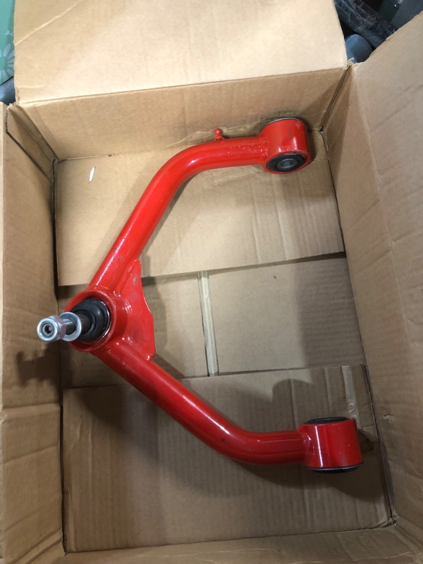 Photo 2 of YIZBAP 1PCS Front Upper Control Arms with Ball Joint For 2006-2022 RAM 1500 2WD 4WD, 2-4" Lift Suspension Control Arms (Red)