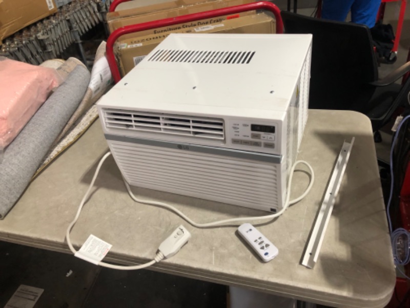 Photo 3 of ***NOT REFUNDABLE - NOT FUNCTIONAL - FOR PARTS ONLY - SEE COMMENTS***
LG 8,000 BTU Mounted Window Air Conditioner, Cools 350 Sq.Ft. (14' x 25' Room Size), Quiet Operation