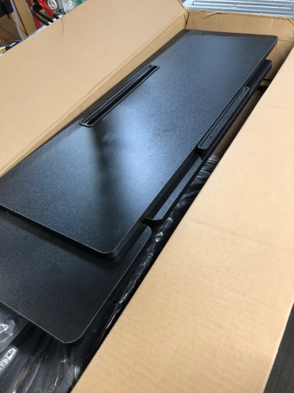 Photo 1 of Marsail Electric Standing Desk, 48 * 24 Inch Height Adjustable Sit Stand up Desk with 3 Memory Preset, 