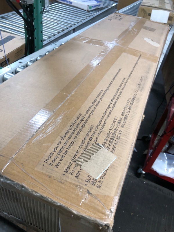 Photo 1 of Marsail Electric Standing Desk, 48 * 24 Inch Height Adjustable Sit Stand up Desk with 3 Memory Preset, 