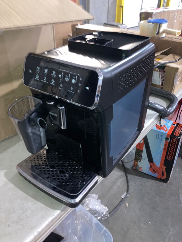 Photo 4 of **NON-REFUNDABLE**NO RETURNS**PARTS ONLY*** 
****BY BIDDING ON THIS ITEM, YOU UNDERSTAND THAT THIS SALE IS FINAL AND ITEM CANNOT BE RETURNED***(READ FULL POST) Philips 1200 Series Fully Automatic Espresso Machine, Classic Milk Frother, 2 Coffee