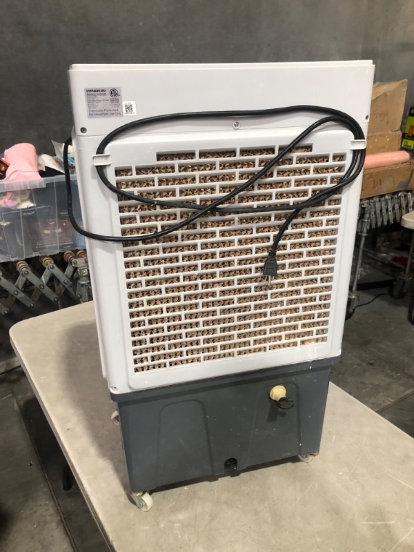 Photo 9 of ***HEAVILY USED AND DIRTY - UNTESTED - SEE COMMENTS***
Evaporative Air Cooler, VAGKRI 2200CFM Swamp Cooler, 120°Oscillation Air Cooler with Remote Control, 24H Timer, 3 Modes & Wind Speeds for Outdoor Indoor Use, 9.2Gallon