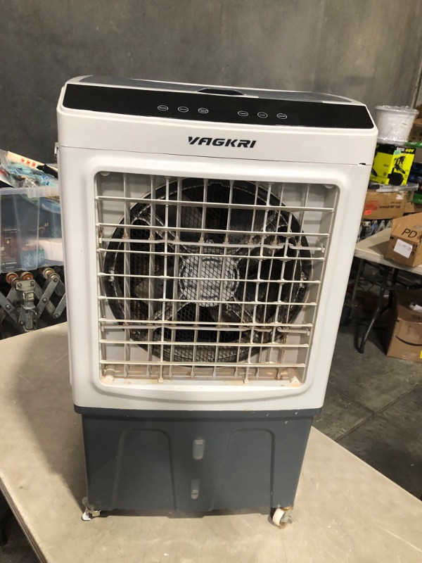 Photo 7 of ***NONREFUNDABLE - NOT FUNCTIONAL - FOR PARTS ONLY - SEE COMMENTS***
Evaporative Air Cooler, VAGKRI 2200CFM Swamp Cooler, 120°Oscillation Air Cooler with Remote Control, 24H Timer, 3 Modes & Wind Speeds for Outdoor Indoor Use, 9.2Gallon