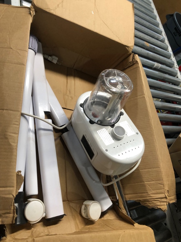 Photo 3 of Professional Ozone Facial Steamer for Clean Skin, LCD Display, Facial Steamer for Esthetician, Use at Home & Salon, Spa with Hot Mist, Timer Function, Adjustable Height & Rolling Wheels
