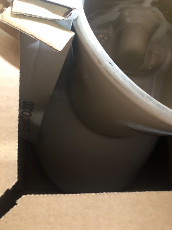 Photo 1 of ***missing top tank, includes only the bottom section***2-piece 1.1 GPF/1.6 GPF High Efficiency Dual Flush Complete Elongated Toilet in White, Seat Included
