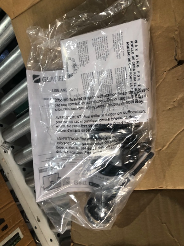 Photo 1 of ***missing top tank, includes only the bottom section***2-piece 1.1 GPF/1.6 GPF High Efficiency Dual Flush Complete Elongated Toilet in White, Seat Included
