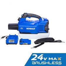 Photo 1 of Kobalt 0.53-Gallons Plastic 24-volt Battery Operated Handheld Fogger
Item #3809987 |
Model #KFG 1024A-03