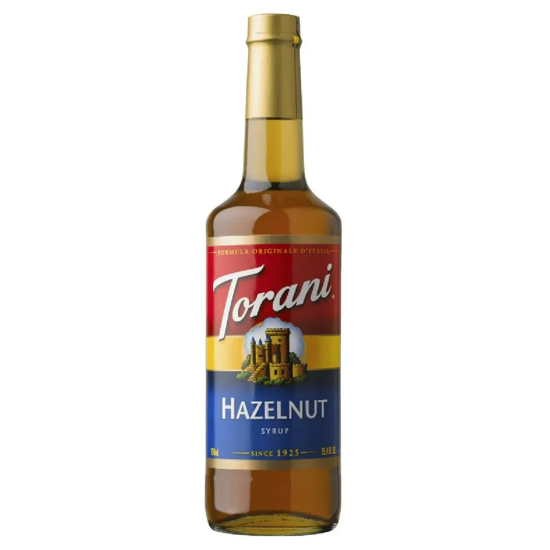 Photo 1 of ***EXPIRES JAN 25 2025***
Torani Hazelnut Coffee Flavored Syrup 25.4 Ounces, Pack of 4, with Spouts