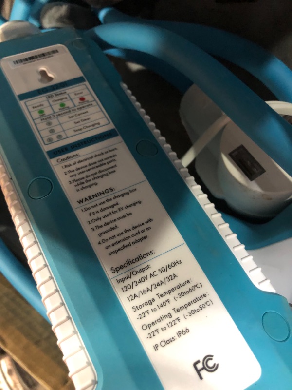 Photo 9 of EG evgoer Electric Vehicle Charger Level 2 & Level 1, 32Amp 110V-240V 