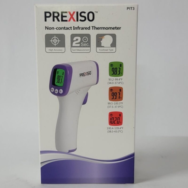 Photo 1 of New Sealed PREXISO Non Contact Infrared Thermometer 