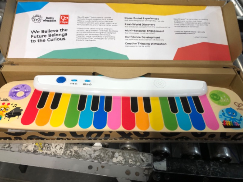 Photo 2 of Baby Einstein Notes & Keys Magic Touch Wooden Electronic Keyboard Toddler Toy, Ages 12 Months 