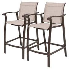 Photo 1 of ***READ NOTES***
Crestlive Products Counter Height Bar Stools Set of 2 Stationary Bar Stool Chair with Off-white Texteline