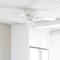 Photo 1 of ***READ NOTES***
Harbor Breeze Armitage 42-in White Indoor Flush Mount Ceiling Fan with Light (4-Blade)
Item #807431 |
Model #40680