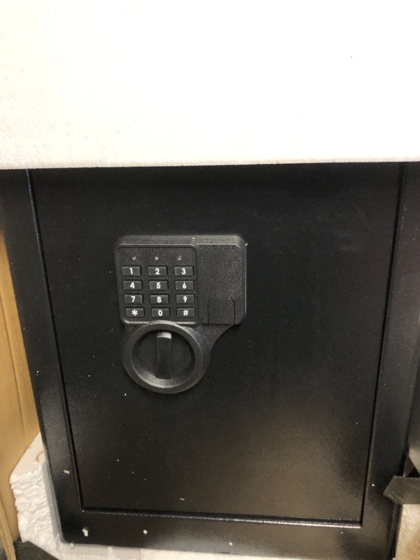 Photo 3 of ***READ NOTES***
2.5 Cubic Feet Large Home Safe Fireproof Waterproof,  Programmable Keypad and Removable Shelf, Black (12.2"W x 13.7"D x 19.6"H)