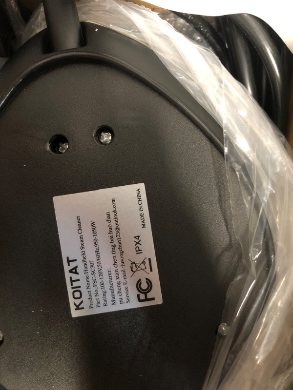 Photo 1 of Handheld Steam Cleaner, Steam Cleaner for Home with 10 Accessory Kit, Multipurpose Portable Upholstery Steamer Cleaning with Safety Lock to Remove Grime, Grease, and More, White