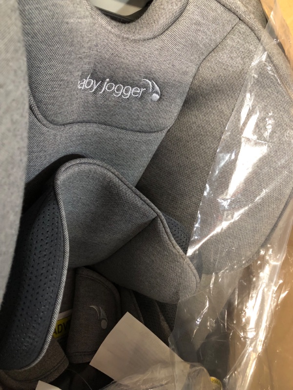 Photo 2 of Baby Jogger City Turn Rotating Convertible Car Seat | Unique Turning Car Seat Rotates for Easy in and Out, Phantom Grey