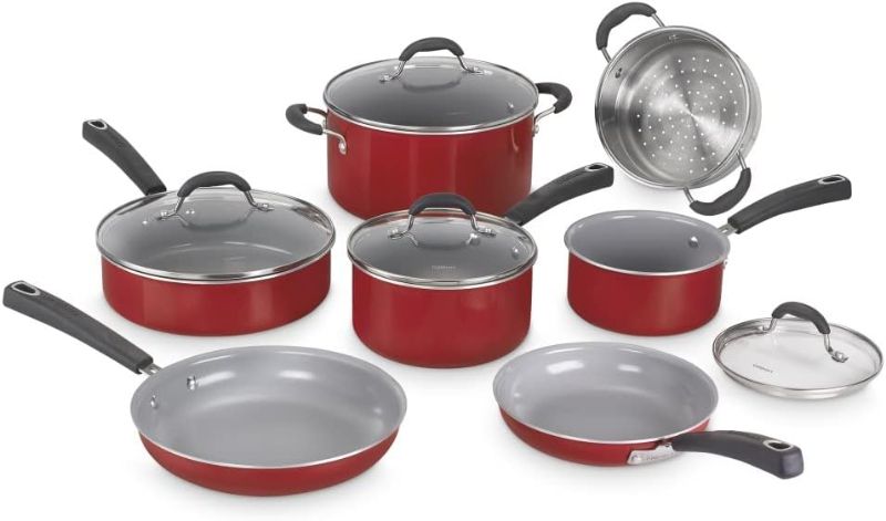 Photo 1 of ***INCOMPLETE SET, READ NOTES***
Cuisinart Advantage Ceramica XT 11-pc. Cookware Set