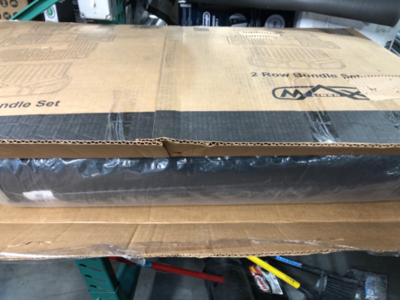 Photo 1 of MAXLINER Floor Mats and Cargo Liner Behind 3rd Row Set Black Compatible with 18-22 Expedition Max/Navigator L with 2nd Row Bucket Seats