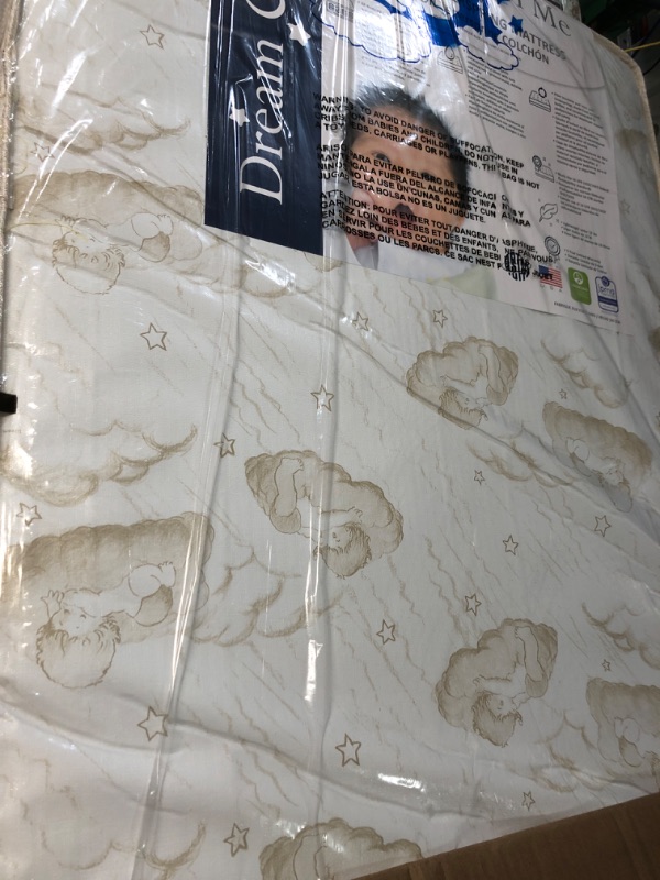 Photo 1 of Dream On Me Foam 2-in-1 Breathable Twilight 5" Spring Coil Crib and Toddler Bed Mattress Firm,Plush