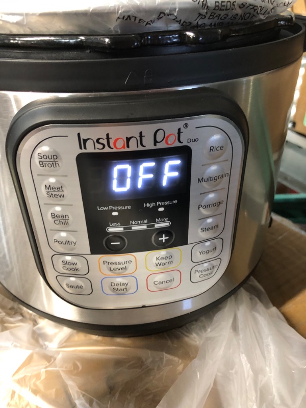 Photo 6 of ****READ NOTES****
Instant Pot Duo Nova 7-in-1 Electric Pressure Cooker, 10 Quart, 14 One-Touch Programs 